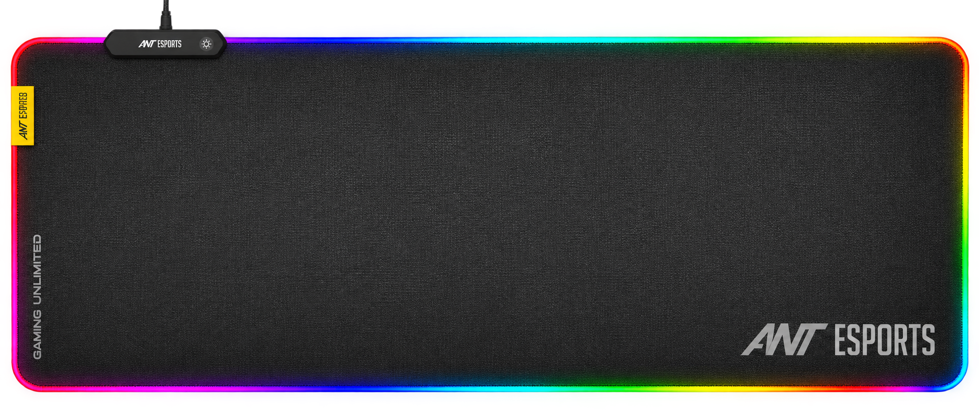 Ant Esports MP400 RGB - Gaming Mouse Pad-XL- Large Extended LED Mousepad, Anti-Slip (Open Box / Tested) - Best Price in India