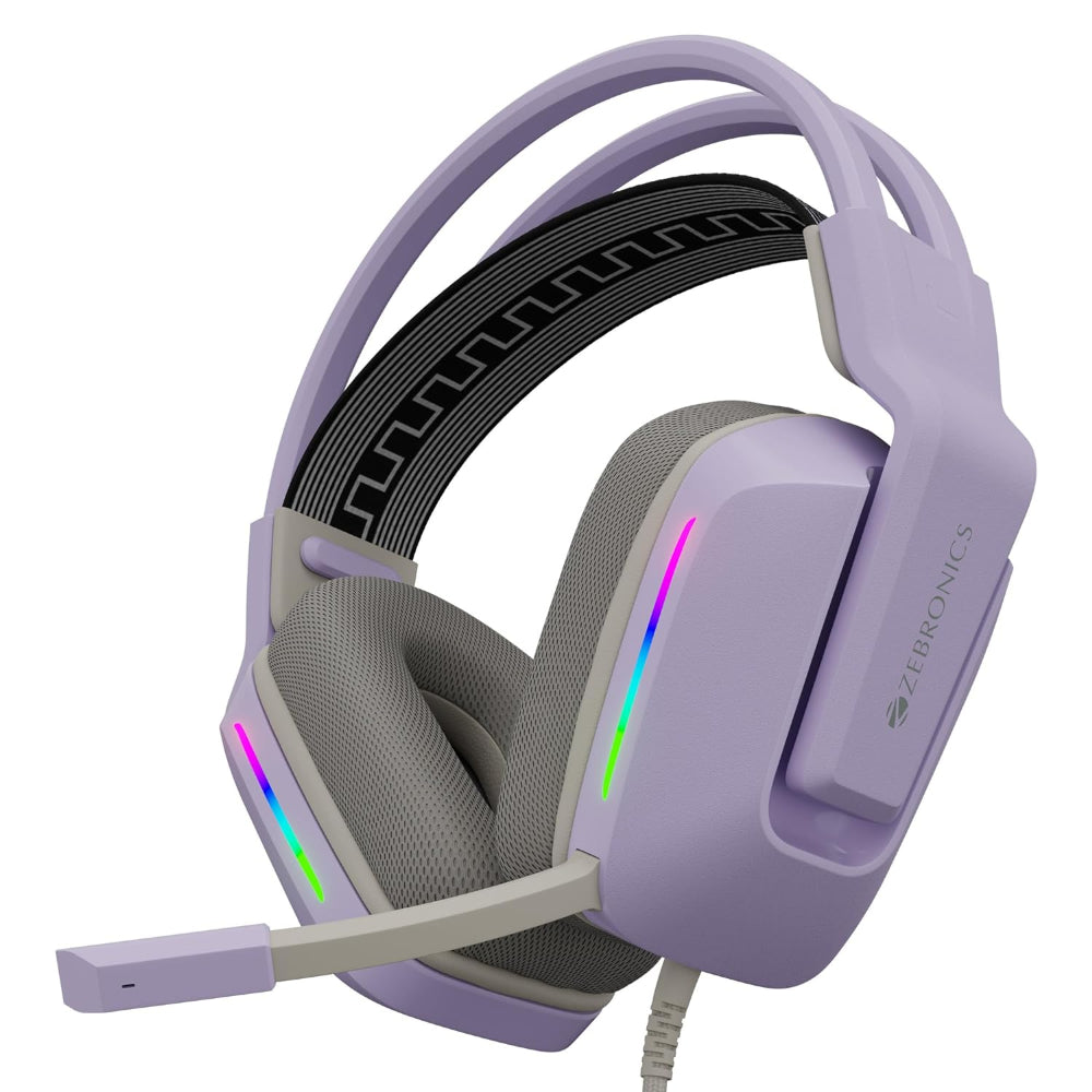 ZEBRONICS Havoc Premium Gaming Headphone with Dolby Atmos Subscription, 50mm (Open Box / Tested) - Best Price in India