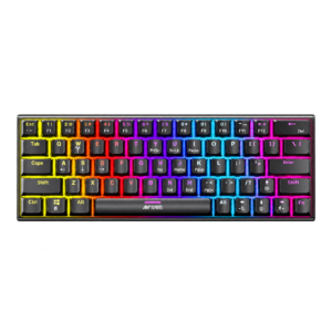 Ant Esports MK1200 Mini 60% Wired Mechanical Gaming Keyboard – Red Switch, Rainbow (Open Box / Tested) - Best Price in India