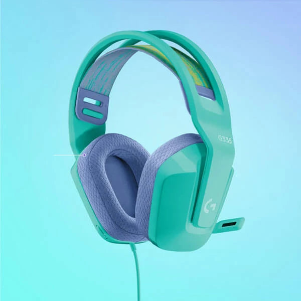 Logitech G335 Wired Gaming Headset, with Microphone, 3.5mm Audio Jack, Comfortable (Open Box / Tested) - Best Price in India