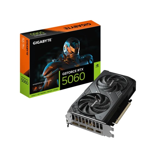 Gigabyte RTX 5060 Windforce MAX OC 8GB (Brand New Sealed) - Best Price in India