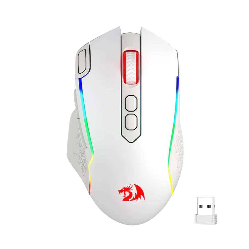 Redragon M810 Pro Wireless Gaming Mouse, 10000 DPI Wired/Wireless Gamer Mouse (Open Box / Tested) - Best Price in India