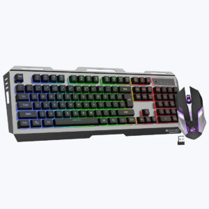ZEBRONICS Transformer PRO Gaming Wireless Keyboard & Mouse Combo with 2.4GHz, (Open Box / Tested) - Best Price in India