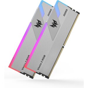 Acer Predator Vesta II RGB Silver 32GB (16GBx2) 6000MHz CL30 (Brand New Sealed) - Best Price in India