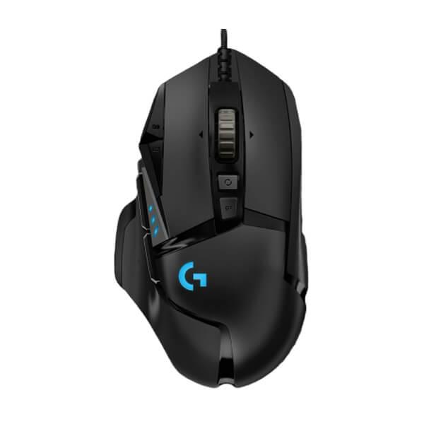 Logitech G502 Hero High Performance Wired USB Gaming Mouse, Hero 25K Sensor, 25,600 (Open Box / Tested) - Best Price in India